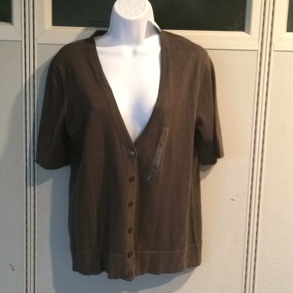 NWT Ann Taylor Loft Short Sleeve Top, Size M